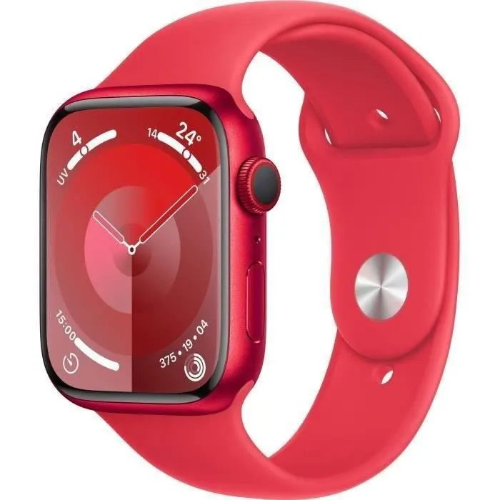 Apple Watch Series 9 GPS - 45mm - BoîtierRED Aluminium RED Sport Band - M/L (2023) - Reconditionné - Etat correct Reconditionné - 229,00 € Apple Watch Series 9 GPS - 45mm - BoîtierRED Aluminium RED Sport Band - M/L (2023) - Reconditionné - Etat correct Reconditionné Apple reconditionné disponible sur Cdiscount Seconde Vie