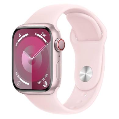 Apple Watch Series 9 GPS + Cellular 41mm Aluminium rosé Bracelet Sport rose pâle M/L - très bon état Reconditionné - 375,00 € Apple Watch Series 9 GPS + Cellular 41mm Aluminium rosé Bracelet Sport rose pâle M/L - très bon état Reconditionné Apple reconditionné disponible sur As Good As New