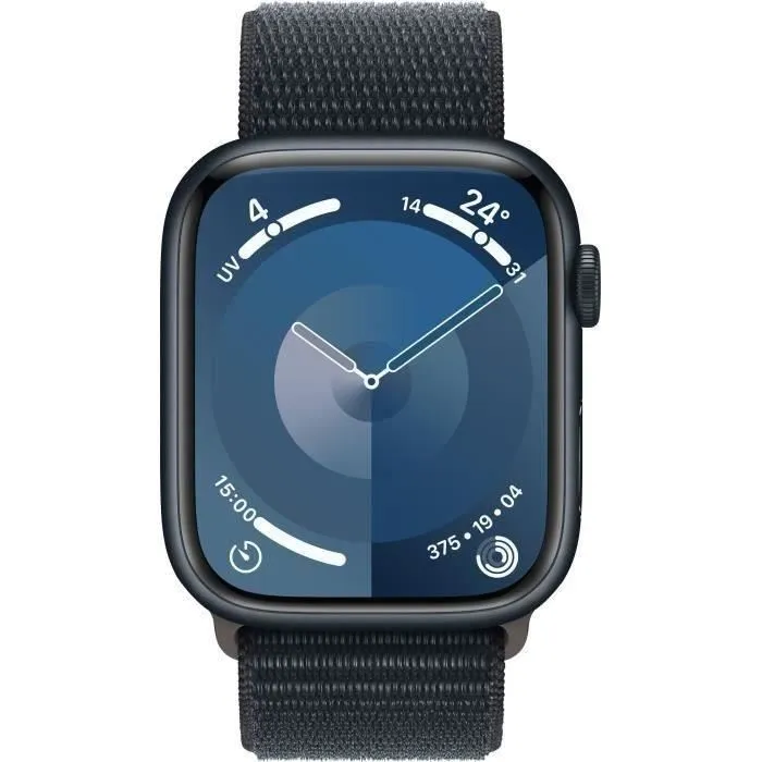 Apple Watch Series 9 GPS + Cellular - 41mm - Boîtier Midnight Aluminium - Bracelet Midnight Sport - Reconditionné - Très bon état Reconditionné - 265,00 € Apple Watch Series 9 GPS + Cellular - 41mm - Boîtier Midnight Aluminium - Bracelet Midnight Sport - Reconditionné - Très bon état Reconditionné Apple reconditionné disponible sur Cdiscount Seconde Vie