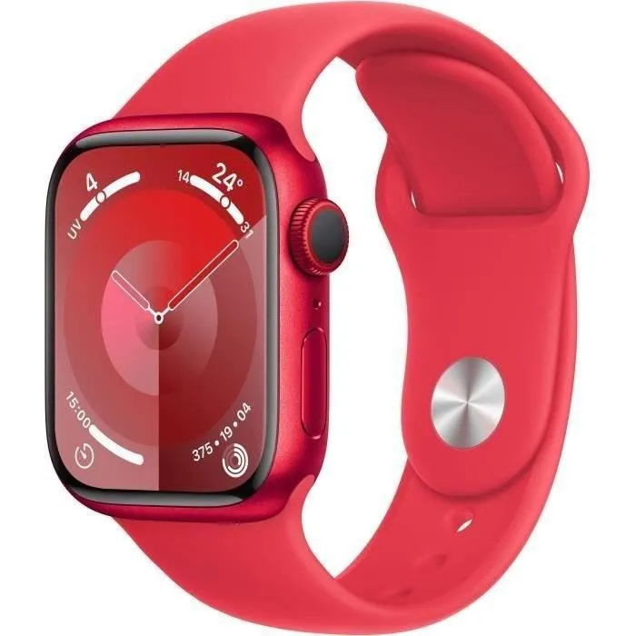 Apple Watch Series 9 GPS + Cellular - 41mm - BoîtierRED Aluminium RED Sport Band - M/L (2023) - Reconditionné - Très bon état Reconditionné - 265,00 € Apple Watch Series 9 GPS + Cellular - 41mm - BoîtierRED Aluminium RED Sport Band - M/L (2023) - Reconditionné - Très bon état Reconditionné Apple reconditionné disponible sur Cdiscount Seconde Vie