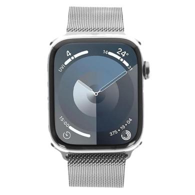 Apple Watch Series 9 GPS + Cellular 45mm Acier inoxydable argent Bracelet Milanais argent - très bon état Reconditionné - 379,00 € Apple Watch Series 9 GPS + Cellular 45mm Acier inoxydable argent Bracelet Milanais argent - très bon état Reconditionné Apple reconditionné disponible sur As Good As New