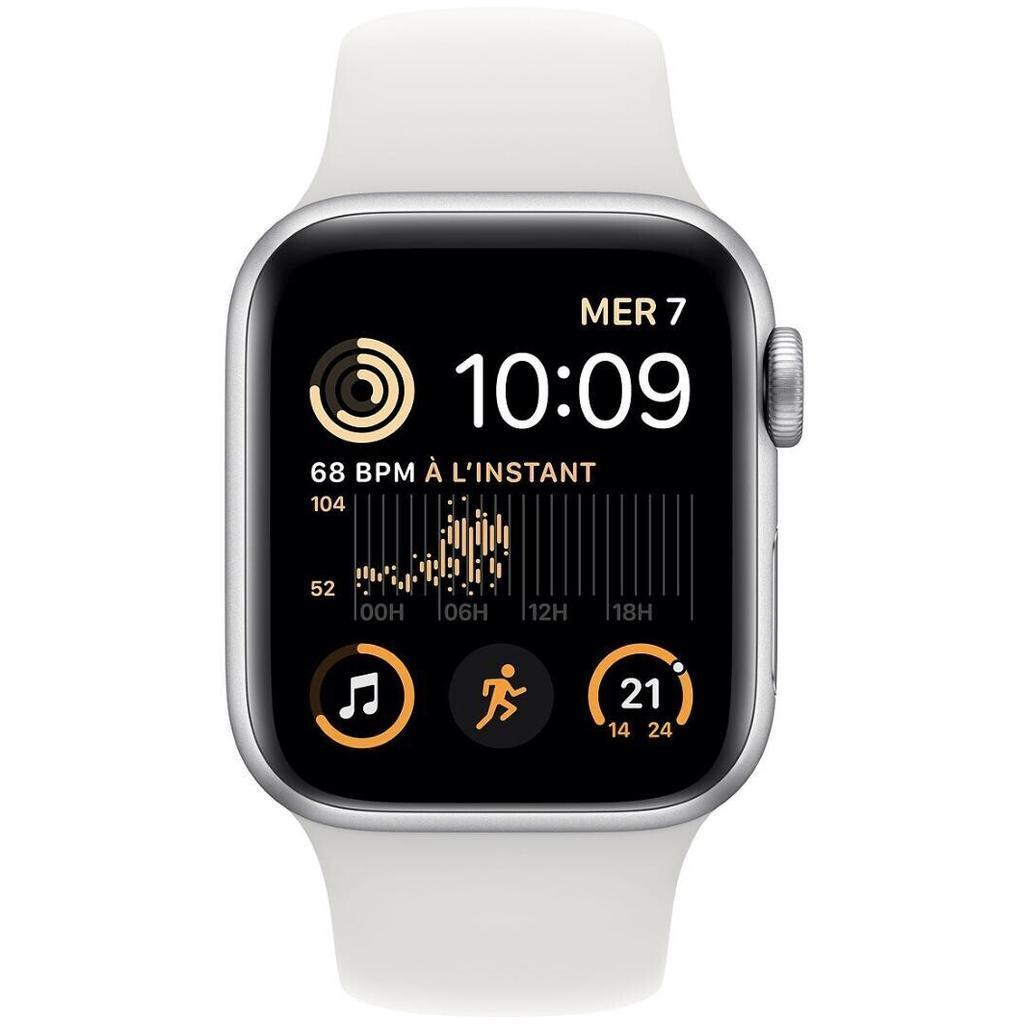 Apple Watch Series SE 2 (2022) GPS 40 mm - Aluminium Argent Reconditionné - 189,00 € Apple Watch Series SE 2 (2022) GPS 40 mm - Aluminium Argent Reconditionné Apple reconditionné disponible sur Backmarket