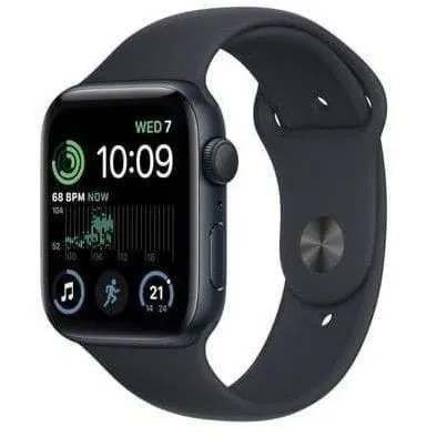 Apple Watch (Series SE) 2022 GPS 40 mm - Aluminium Noir - Bracelet sport Noir - Reconditionné - Très bon état Reconditionné - 116,34 € Apple Watch (Series SE) 2022 GPS 40 mm - Aluminium Noir - Bracelet sport Noir - Reconditionné - Très bon état Reconditionné Apple reconditionné disponible sur Cdiscount Seconde Vie
