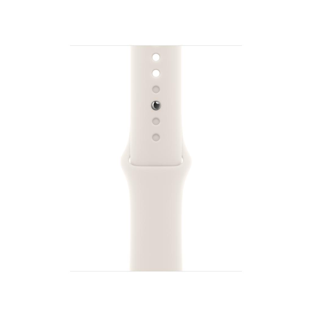 Voir photo 3 de Apple Watch Series SE 3 (2025) GPS 40 mm - Aluminium Lumière stellaire - Bracelet sport Lumière stellaire | Dero Apple Watch Series SE 3 (2025) GPS 40 mm - Aluminium Lumière stellaire - Bracelet sport Lumière stellaire Reconditionné Apple reconditionné photo 3 | Dero
