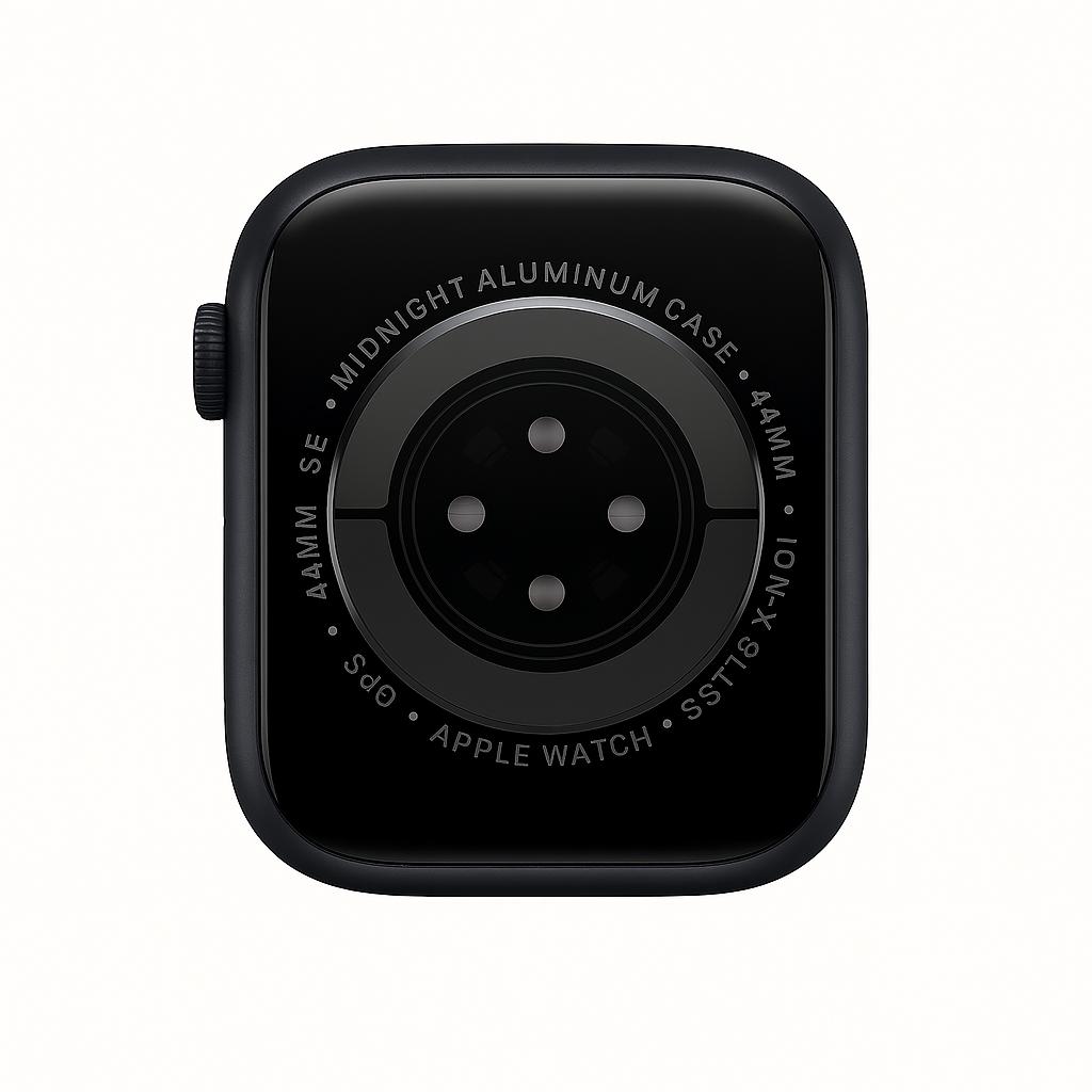 Voir photo 2 de Apple Watch Series SE 3 (2025) GPS + Cellular 44 mm - Aluminium Minuit - Sans bracelet Sans bracelet | Dero Apple Watch Series SE 3 (2025) GPS + Cellular 44 mm - Aluminium Minuit - Sans bracelet Sans bracelet Reconditionné Apple reconditionné photo 2 | Dero