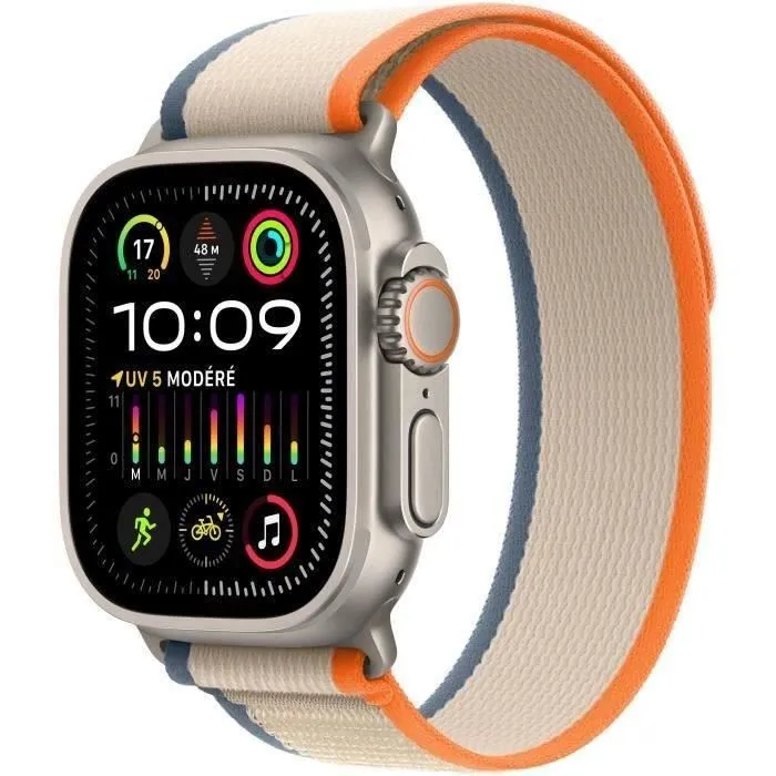 Acheter Apple Watch Ultra 2 GPS + Cellular- 49mm - Boîtier Titanium Orange/Beige Trail Loop - S/M (2023) - Reconditionné - Etat correct Reconditionné - 560,00 € Apple Watch Ultra 2 GPS + Cellular- 49mm - Boîtier Titanium Orange/Beige Trail Loop - S/M (2023) - Reconditionné - Etat correct Reconditionné Apple reconditionné disponible sur Cdiscount Seconde Vie