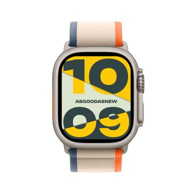 Apple Watch Ultra 2 GPS + Cellular 49mm titane Boucle Trail orange/beige S/M - bon état Reconditionné - 369,00 € Apple Watch Ultra 2 GPS + Cellular 49mm titane Boucle Trail orange/beige S/M - bon état Reconditionné Apple reconditionné disponible sur As Good As New | Dero