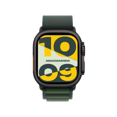 Apple Watch Ultra 2 GPS + Cellular 49mm titane noir Alpine Loop vert foncé M - très bon état Reconditionné - 539,00 € Apple Watch Ultra 2 GPS + Cellular 49mm titane noir Alpine Loop vert foncé M - très bon état Reconditionné Apple reconditionné disponible sur As Good As New