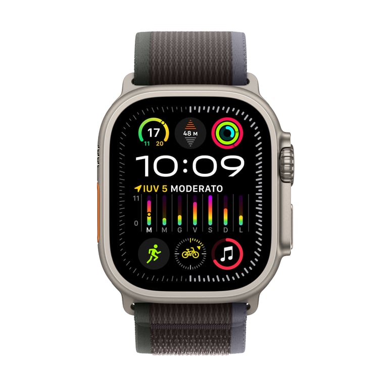 Apple Watch Ultra 2 OLED 49 mm Numérique 410 x 502 pixels Écran tactile 4G Or GPS (satellite), M/L - Excellent état Parfait état Apple reconditionné disponible sur Pixmania