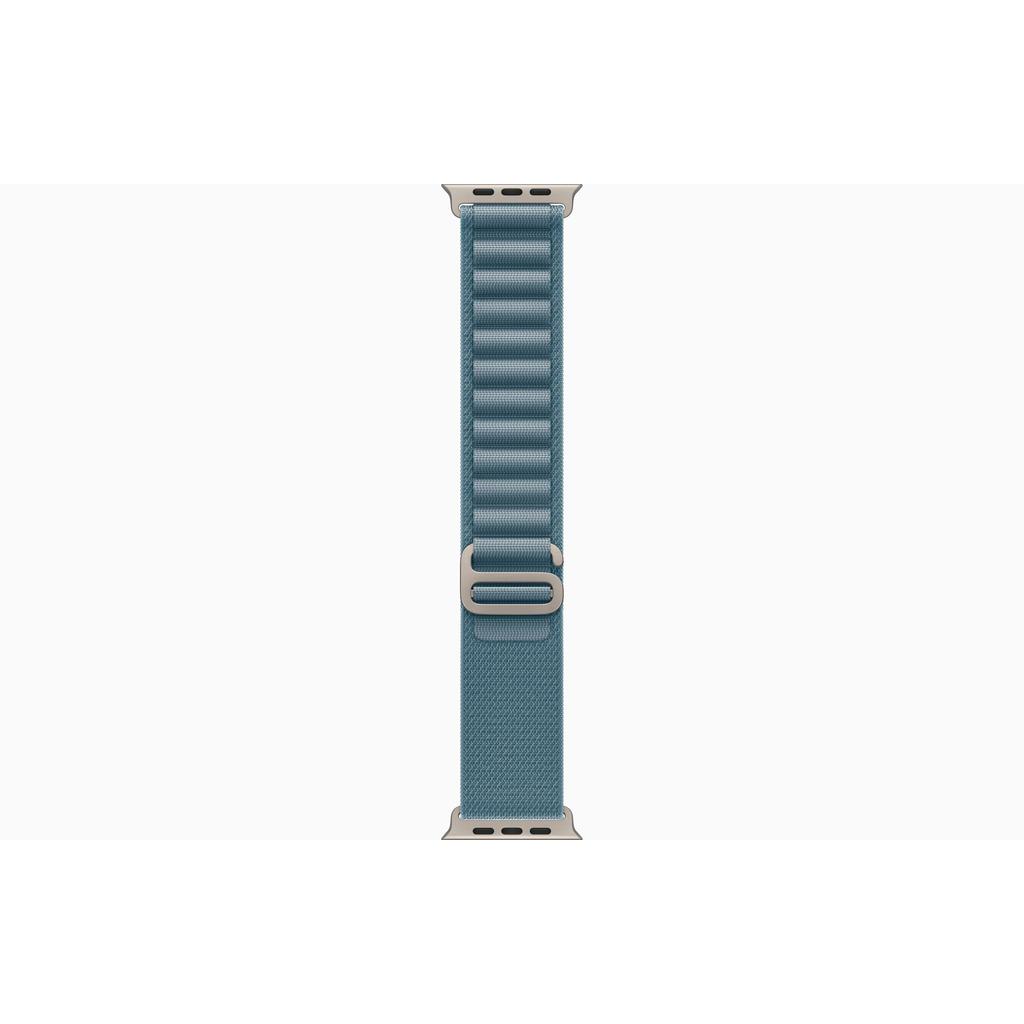 Voir photo 3 de Apple Watch Ultra 3 (2025) GPS + Cellular 49 mm - Titane Naturel - Boucle Alpine Bleu | Dero Apple Watch Ultra 3 (2025) GPS + Cellular 49 mm - Titane Naturel - Boucle Alpine Bleu Reconditionné Apple reconditionné photo 3 | Dero