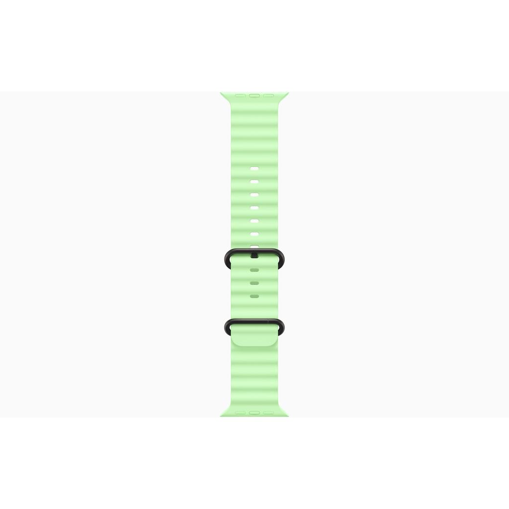 Voir photo 3 de Apple Watch Ultra 3 (2025) GPS + Cellular 49 mm - Titane Noir - Bracelet Océan Vert | Dero Apple Watch Ultra 3 (2025) GPS + Cellular 49 mm - Titane Noir - Bracelet Océan Vert Reconditionné Apple reconditionné photo 3 | Dero