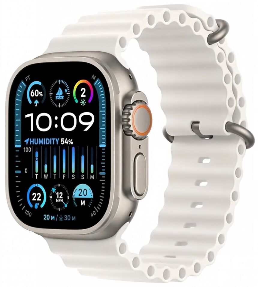 Apple Watch Ultra 3 (2025) GPS + Cellular Titane naturel Alpine Loop M blanc Parfait état Apple reconditionné disponible sur Refurbed | Dero