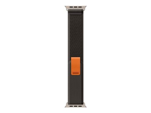 Apple Watch Ultra - 49 mm - titane - montre intelligente avec Boucle Trail - deux couches de matières textiles tissées - noir/gris - taille du bracelet : M/L - 32 Go - Wi-Fi, LTE, UWB, Bluetooth - 4G - 61.3 g État correct N/A reconditionné disponible sur Fnac