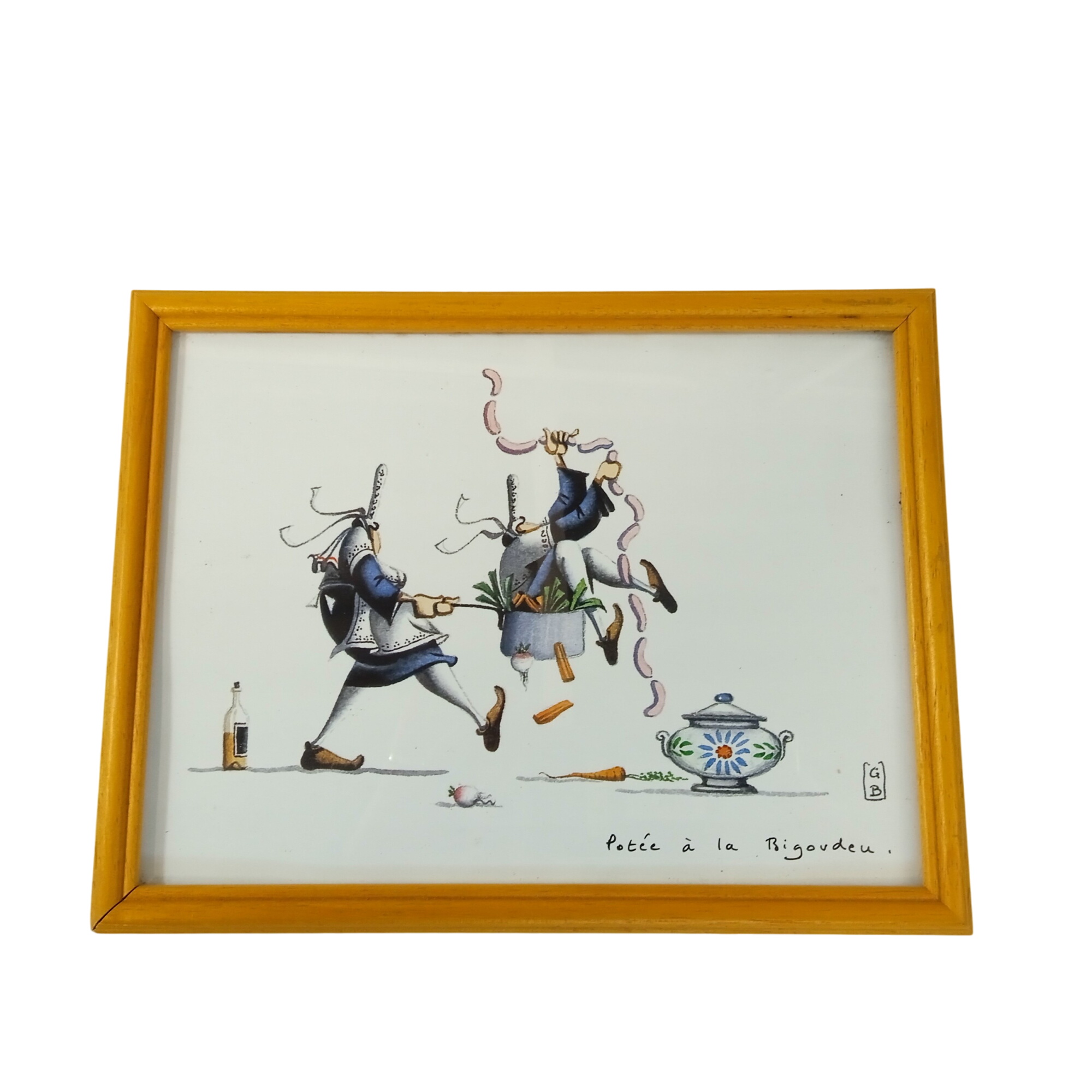 Aquarelle de Gérard Beaudoin Très bon état - 16,00 € Aquarelle de Gérard Beaudoin Très bon état reconditionné disponible sur Label Emmaüs