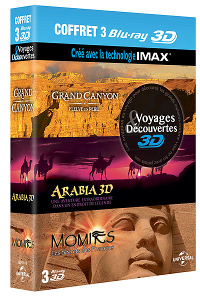Arabia - Grand Canyon - Momies - Coffret Blu-Ray 3D État correct reconditionné disponible sur Fnac