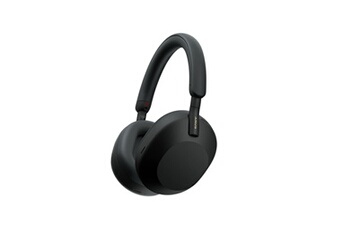 Arceau à réduction de bruit WH1000XM5SA Noir - avec un étui souple Très bon état Sony reconditionné disponible sur Darty