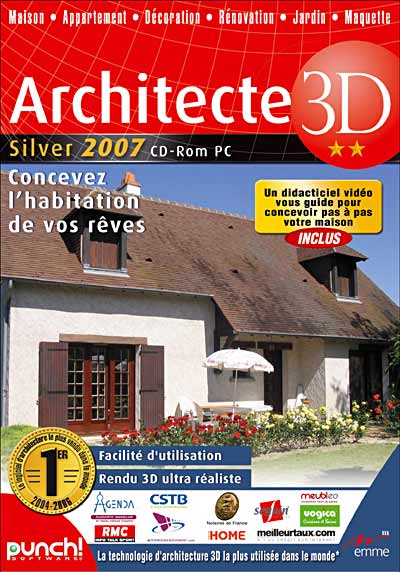 Architecte 3D 2007 - Edition Silver État correct reconditionné disponible sur Fnac