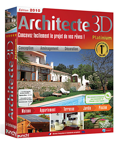 Architecte 3D Platinium 2010 État correct Avanquest reconditionné disponible sur Fnac