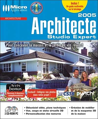 Architecte Studio Expert 2005 État correct Avanquest reconditionné disponible sur Fnac