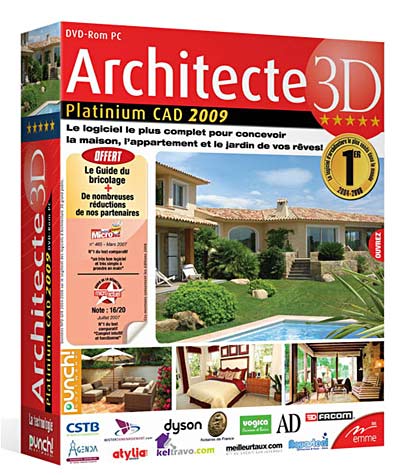 Architecture 3D Platinium 2009 État correct - 141,49 € Architecture 3D Platinium 2009 État correct Avanquest reconditionné disponible sur Fnac | Dero