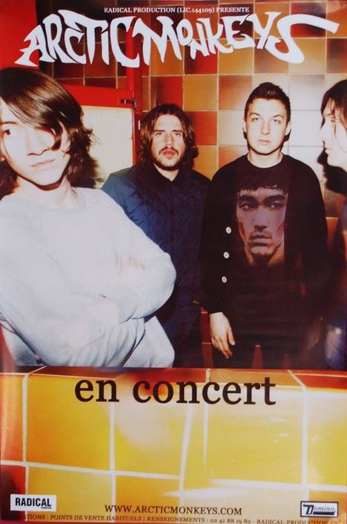 Arctic Monkeys - 80x120 cm - AFFICHE / POSTER État correct N/A reconditionné disponible sur Fnac
