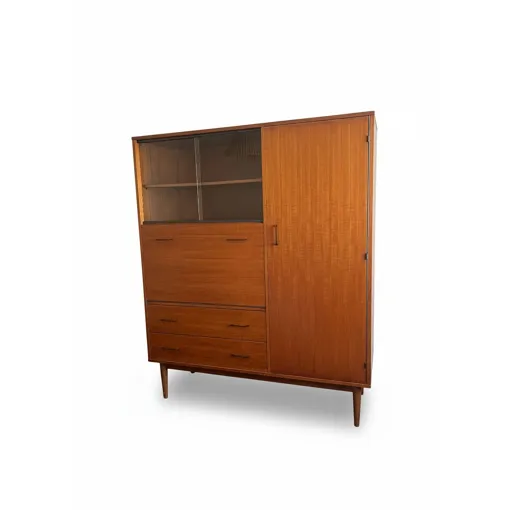 Armoire Bibliothèque Vintage En Teck Bon état reconditionné disponible sur Rakuten