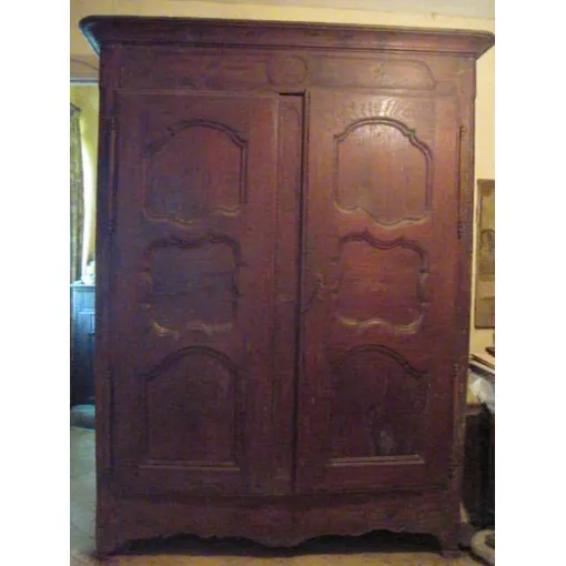 Armoire de mariage normande marron Bon état reconditionné disponible sur Rakuten