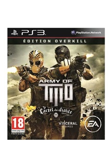 Army of Two - le Cartel du Diable Edition Overkill Très bon état - 24,95 € Army of Two - le Cartel du Diable Edition Overkill Très bon état reconditionné disponible sur Darty