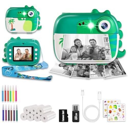 ARNSSIEN M3 Appareil photo instantané pour enfants vert Très bon état - alternatives disponibles sur Dero ARNSSIEN M3 Appareil photo instantané pour enfants vert Très bon état reconditionné (offre indisponible) | Dero