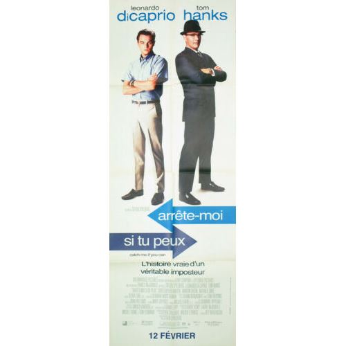 Arrête-Moi Si Tu Peux - Leornado DiCaprio - 60x160cm - Affiche de cinéma originale pliée État correct N/A reconditionné disponible sur Fnac