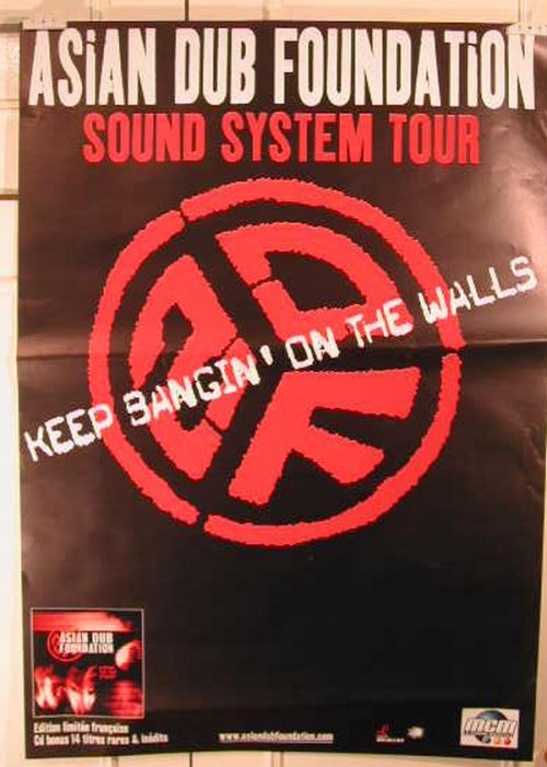 Asian Dub Foundation - 70x100 cm - AFFICHE / POSTER État correct N/A reconditionné disponible sur Fnac