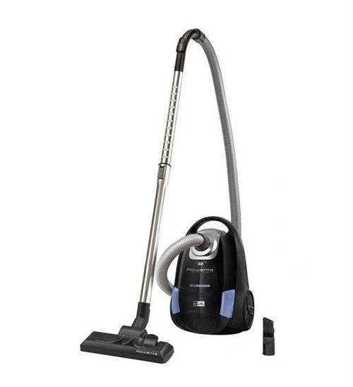 Aspirateur à sacs Rowenta RO2611 750W 78 dB 2,5 L Noir Bleu État correct Rowenta reconditionné disponible sur Fnac
