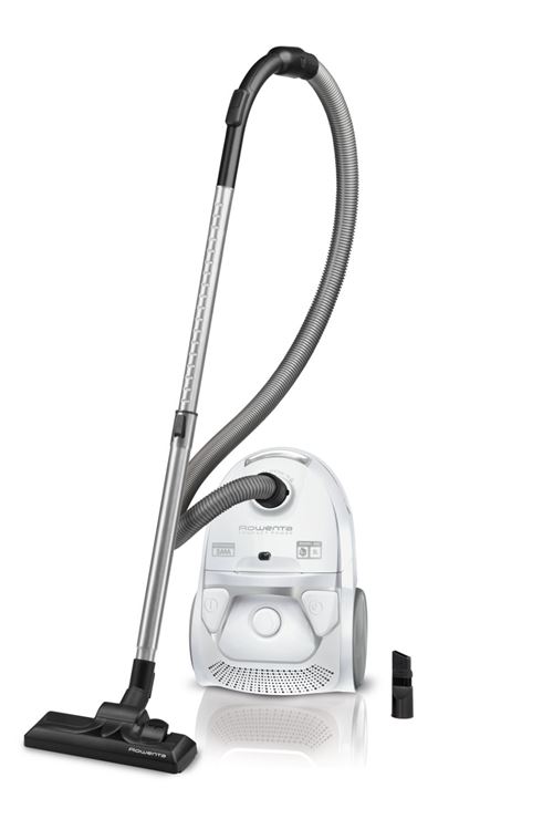 Aspirateur avec sac Rowenta Compact Power RO3927EA 750 W Blanc État correct Rowenta reconditionné disponible sur Fnac