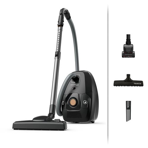 Aspirateur avec sac Rowenta Green Force Effitech RO6179EA 400 W Noir et Liège État correct Rowenta reconditionné disponible sur Fnac