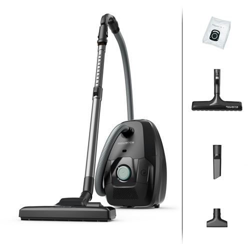 Aspirateur avec sac Rowenta Green Force Max Parquet RO4952EA 900 W Noir État correct Rowenta reconditionné disponible sur Fnac
