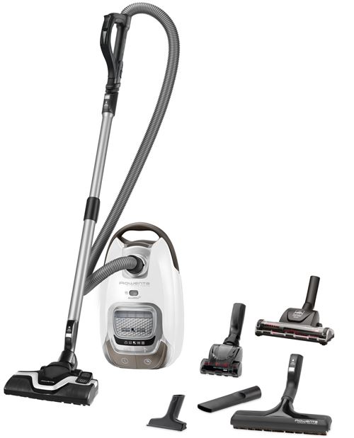 Aspirateur avec sac Rowenta Silence Force RO7487EA 400 W Blanc et Gris État correct Rowenta reconditionné disponible sur Fnac