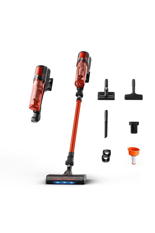 Aspirateur balai Rowenta sans fil X-Force 8.80 RH1872E0 Rouge État correct reconditionné disponible sur Fnac