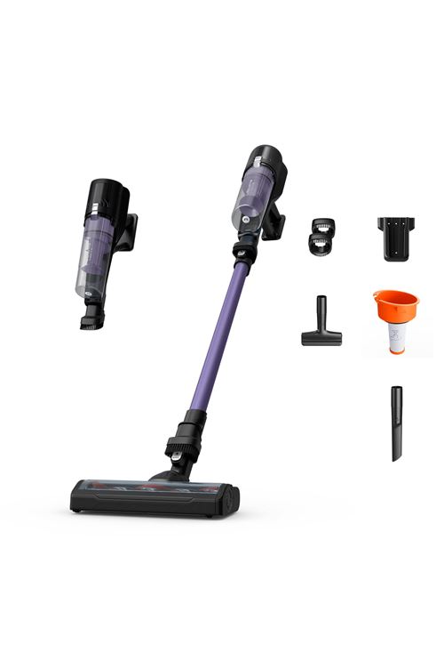 Aspirateur balai Rowenta X-Pert 5.80 RH5A32E0 Violet État correct Rowenta reconditionné disponible sur Fnac