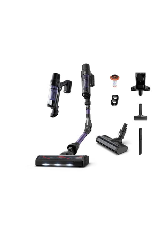 Aspirateur balai Rowenta X-Pert Flex 7.60 RH6A43WO Noir Violet État correct Rowenta reconditionné disponible sur Fnac