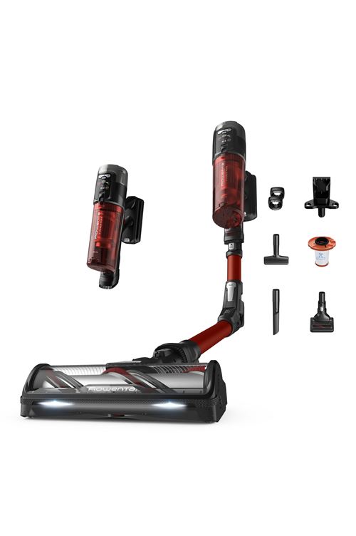 Aspirateur balai sans fil Rowenta X-Force Flex 13.60 Animaux RH9A73WO 380 W Rouge État correct Rowenta reconditionné disponible sur Fnac
