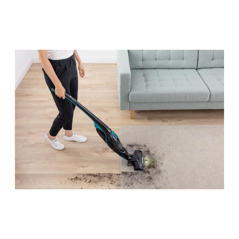 Voir photo 2 de Aspirateur balai sans fil - SVC 7822TQ - 2-en-1 - 110 W - 76 dB - 0,5 L - Noir - Excellent état | Dero Aspirateur balai sans fil - SVC 7822TQ - 2-en-1 - 110 W - 76 dB - 0,5 L - Noir - Excellent état Parfait état N/A reconditionné photo 2 | Dero
