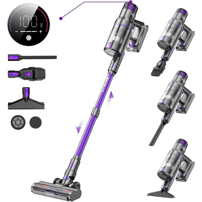 Aspirateur Balai sans Fil - VISTEFLY - V15s Max - 580W - 45000Pa - Autonomie 70min refurbished - 114,99 € Aspirateur Balai sans Fil - VISTEFLY - V15s Max - 580W - 45000Pa - Autonomie 70min refurbished reconditionné disponible sur Cdiscount Seconde Vie
