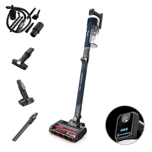 Aspirateur balai Shark PowerPro Max IZ401EU Noir Bleu État correct reconditionné disponible sur Fnac
