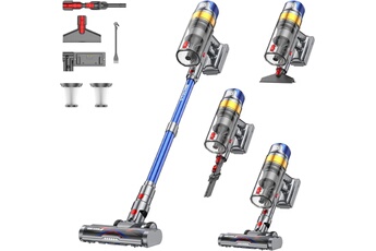 Aspirateur balai Sulean X8 sans fil puissant télescopique Très bon état N/A reconditionné disponible sur Darty