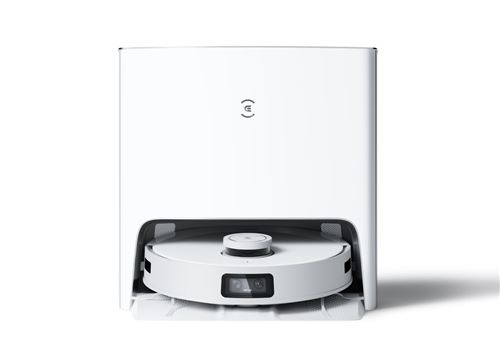 Aspirateur robot Ecovacs Deebot T10 Turbo, Aspiration 3000 Pa, Autonomie 150 min, Batterie Li-ion, 5200 mAh, Blanc État correct Ecovacs reconditionné disponible sur Fnac