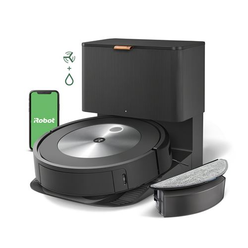 Aspirateur robot et laveur 2-en-1 iRobot Roomba Combo j5+ Noir État correct reconditionné disponible sur Fnac
