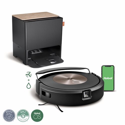 Aspirateur robot iRobot 2-en-1 Roomba Combo j9+ Noir État correct reconditionné disponible sur Fnac