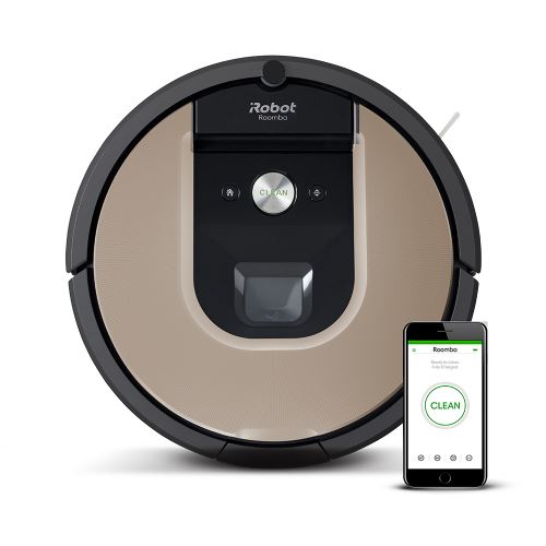 Aspirateur robot iRobot Roomba® 976 Beige et Noir État correct iRobot reconditionné disponible sur Fnac