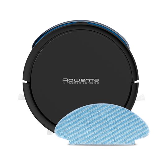 Aspirateur robot Rowenta X-Plorer Série 50 Animal Kit Noir Reconditionné État correct Rowenta reconditionné disponible sur Fnac