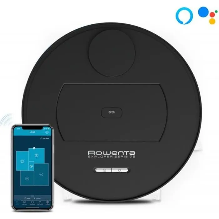 Aspirateur robot - ROWENTA - X-PLORER SERIE 75 ANIMAL - 4 en 1 - Navigation intelligente - Auto Boost Reconditionné - 299,99 € Aspirateur robot - ROWENTA - X-PLORER SERIE 75 ANIMAL - 4 en 1 - Navigation intelligente - Auto Boost Reconditionné Rowenta reconditionné disponible sur Cdiscount Seconde Vie